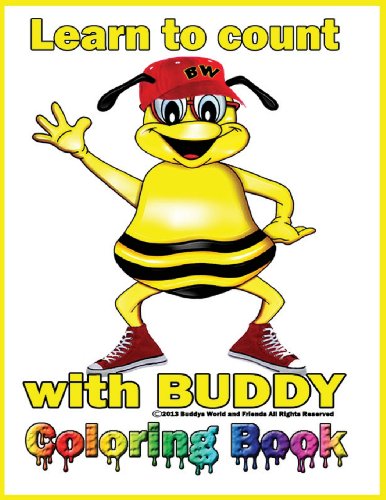 Count with Buddy Coloring Book