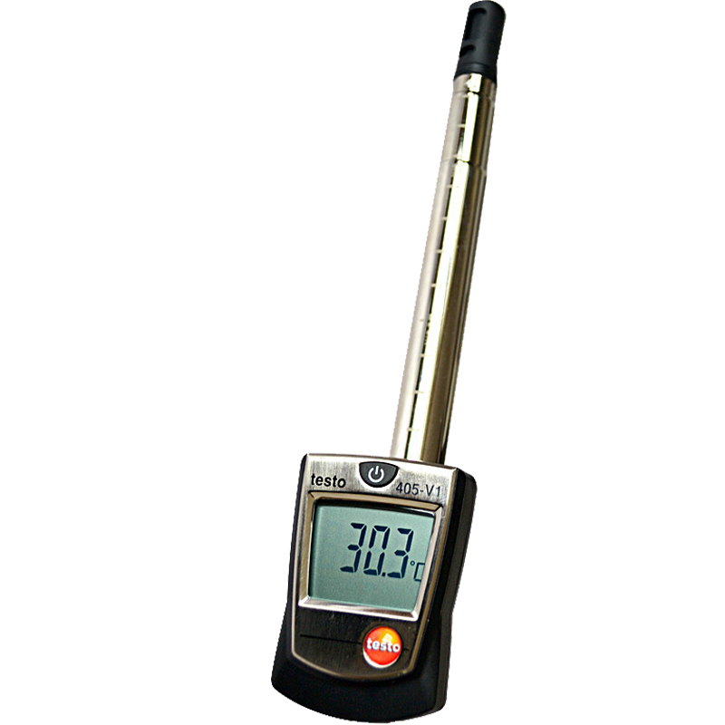 德圖（testo）德國testo405-V1熱敏感風(fēng)速儀迷你風(fēng)速風(fēng)溫風(fēng)量監測儀管道測量