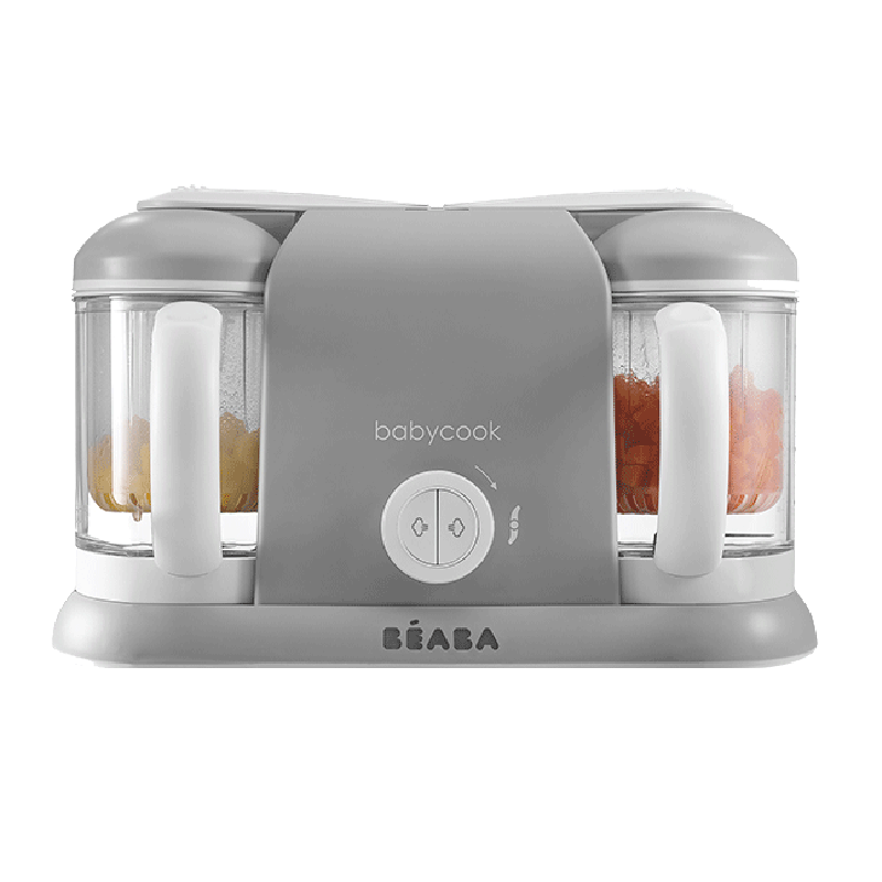 BEABA辅食机婴儿蒸煮搅拌一体宝宝多功能打泥米糊大容量双杯料理机PLUS 天空之城 2叶刀头