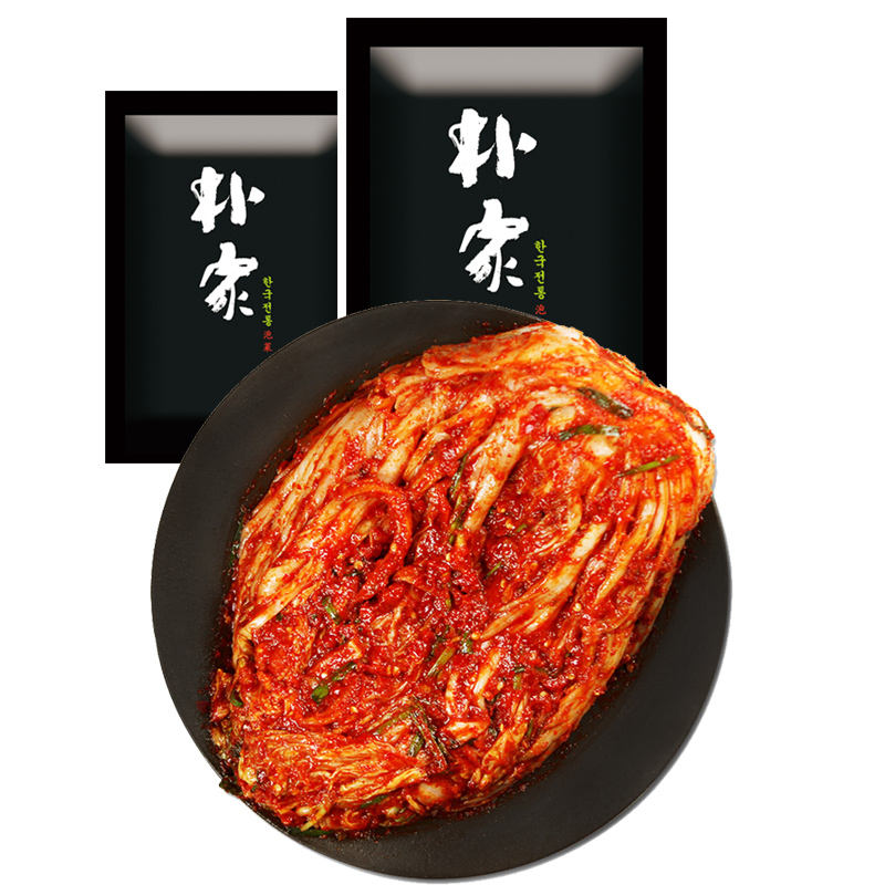 朴家 辣白菜韩国泡菜下饭辣白菜450g*2袋朝鲜族韩式传统美食