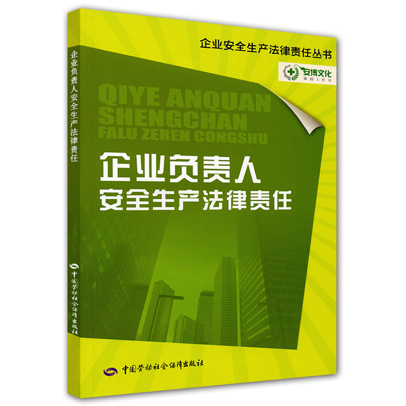 企业负责人安全生产法律责任--企业安全生产法律责任丛书 安全生产月推荐用书
