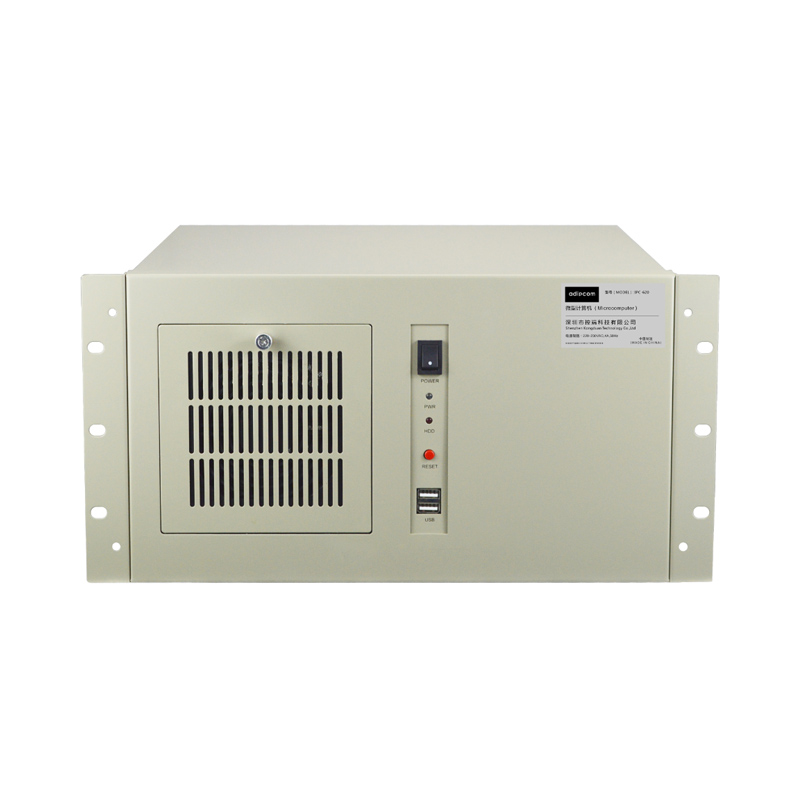 adipcom控端IPC-6608工控机酷睿3代壁挂式工业电脑主机 G2120双核/4G/1T