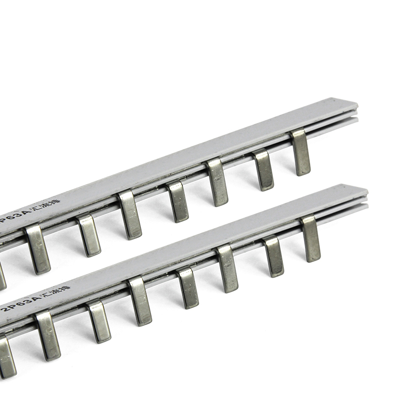 天旭dz47 c45汇流排空开铜条/铜齿/铜排配电箱连接条母线排黄铜2p60a