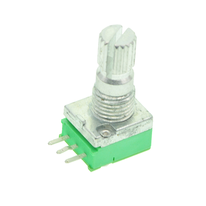 taotimeclub rk097n b10k单联电位器 音响功放/密封电位器柄长15mm 三