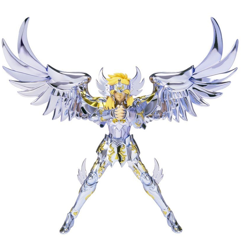 圣衣神话ex 圣斗士 模型玩具(拆封不退换) 神圣衣白鸟座 冰河 18cm
