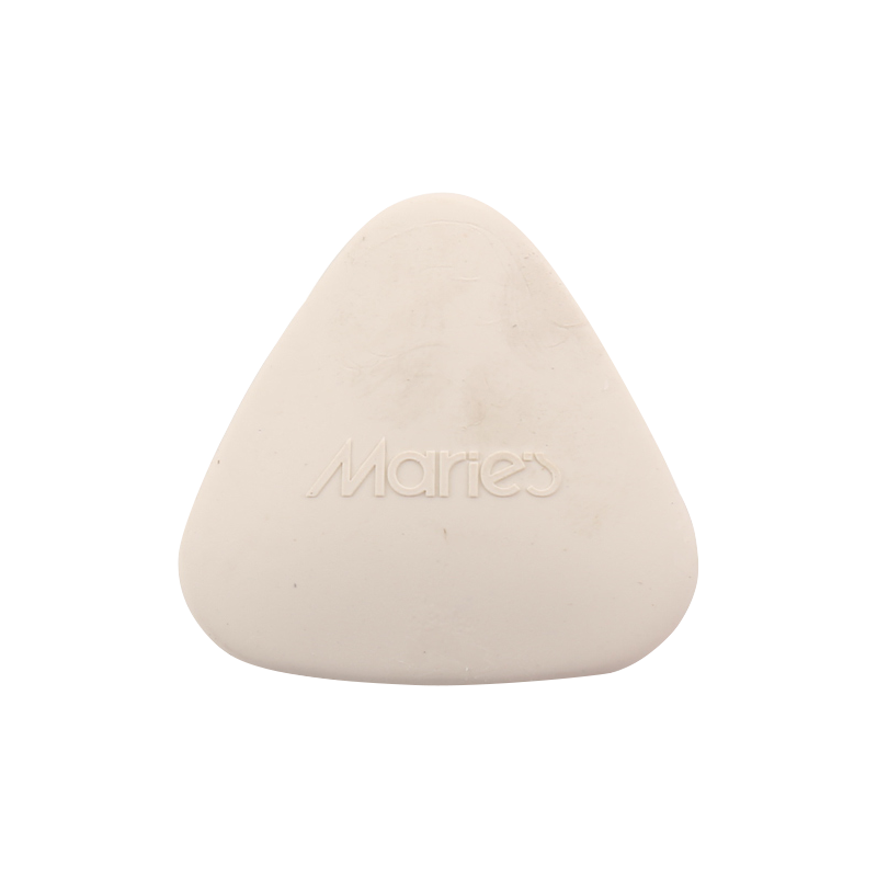 Marie's 马利 C6465 高光橡皮擦 三角形款 白色 单块装