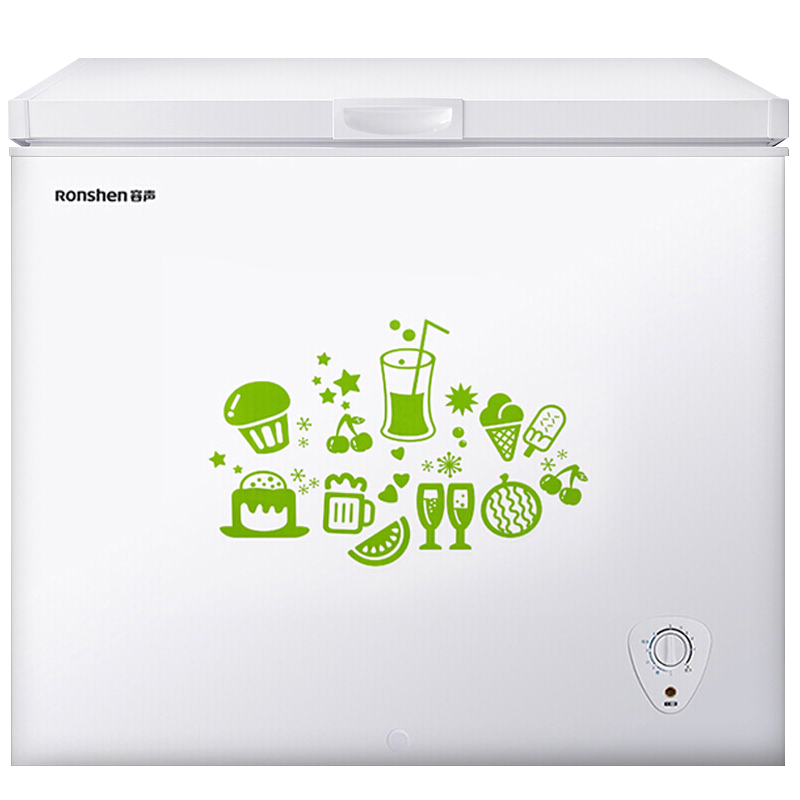 容声(Ronshen)205升冷藏冷冻冰柜家用商用冷柜冷冻柜一级能效BD/BC-205MB
