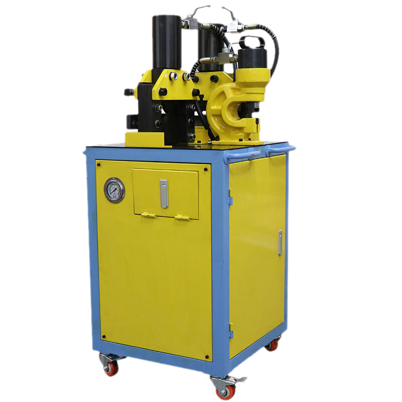 開拓(EXPLOIT)液壓沖孔機(jī)母排彎曲機(jī)切斷機(jī)三合一母排加工機(jī) EXPDHY-150 無貨定制