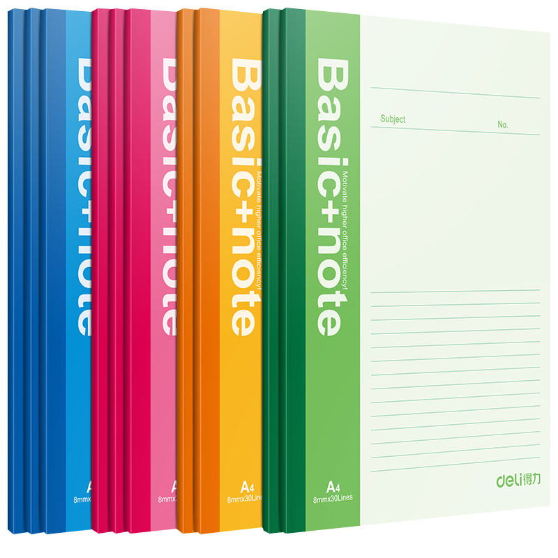 ���� 7658 �ʼǱ� A4���泭 60ҳ ��ɫ��� 5.9Ԫ