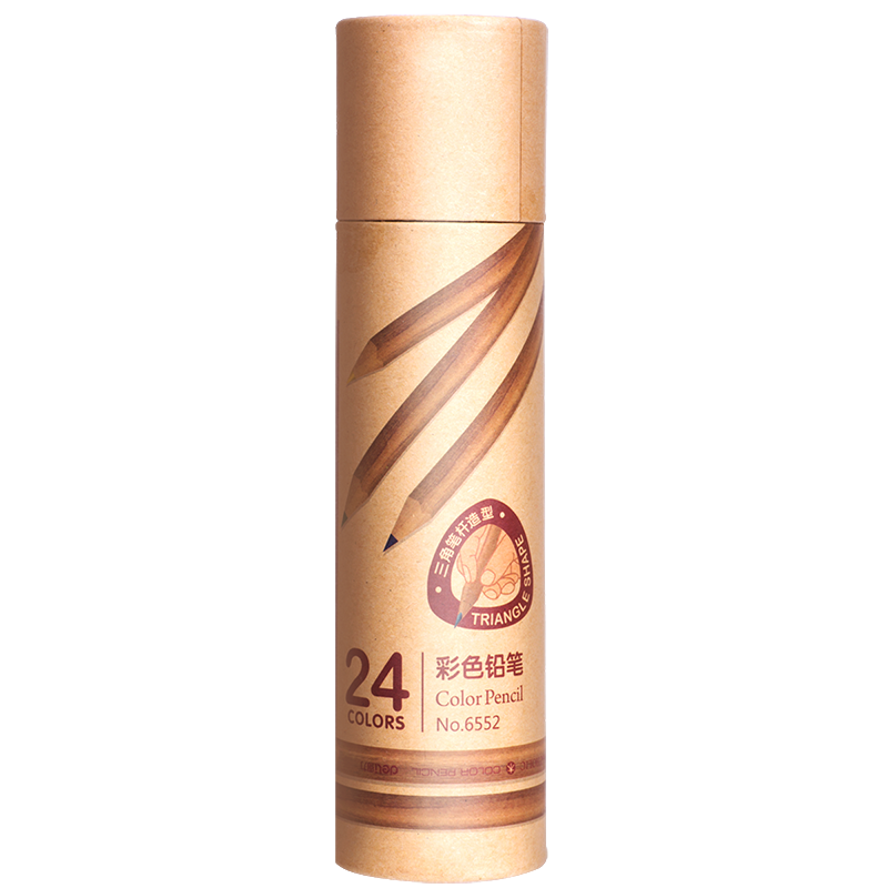 ����(deli)��ٶ�ͯ�����ɫ����/ˮ���Բ�Ǧ ԭľ���Ǹ˲�ɫǦ��ѧ��Ϳɫרҵ����������װ�ľ� ������12ɫ������Ƶ�̳�