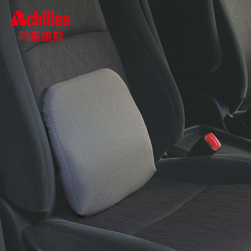 阿基里斯(achilles)舒适记忆棉靠垫 进口汽车用护腰靠垫 办公室  车用