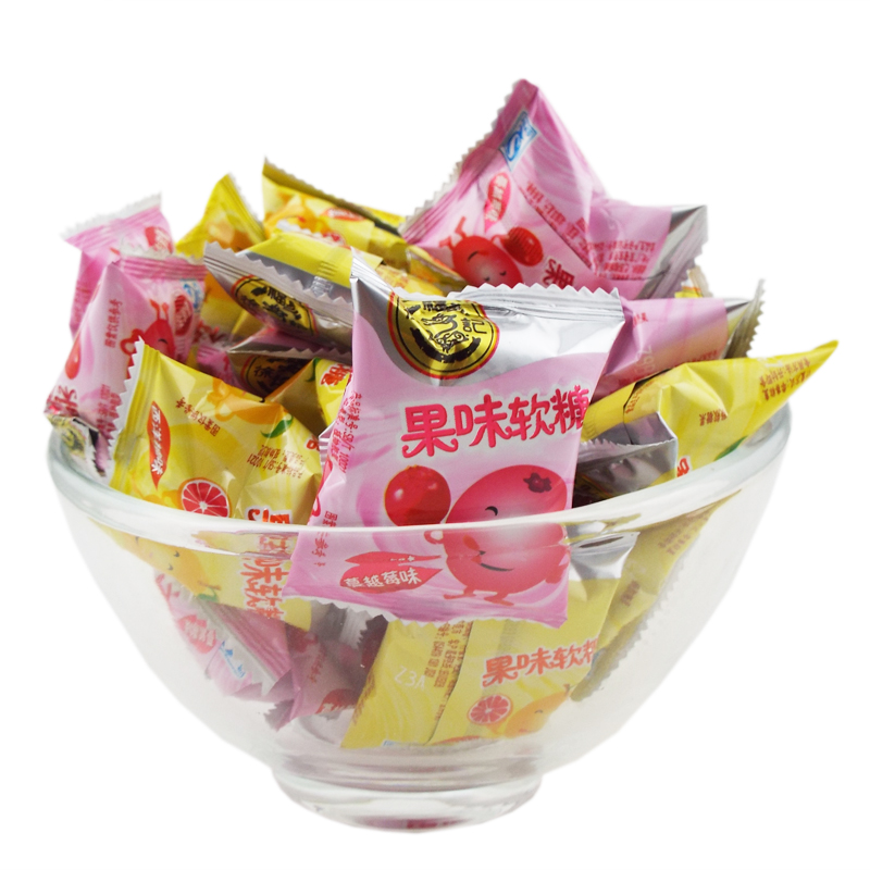 徐福记 果味软糖 1500g 散装称 新年年糖婚庆回礼 休闲零食 (随机混合