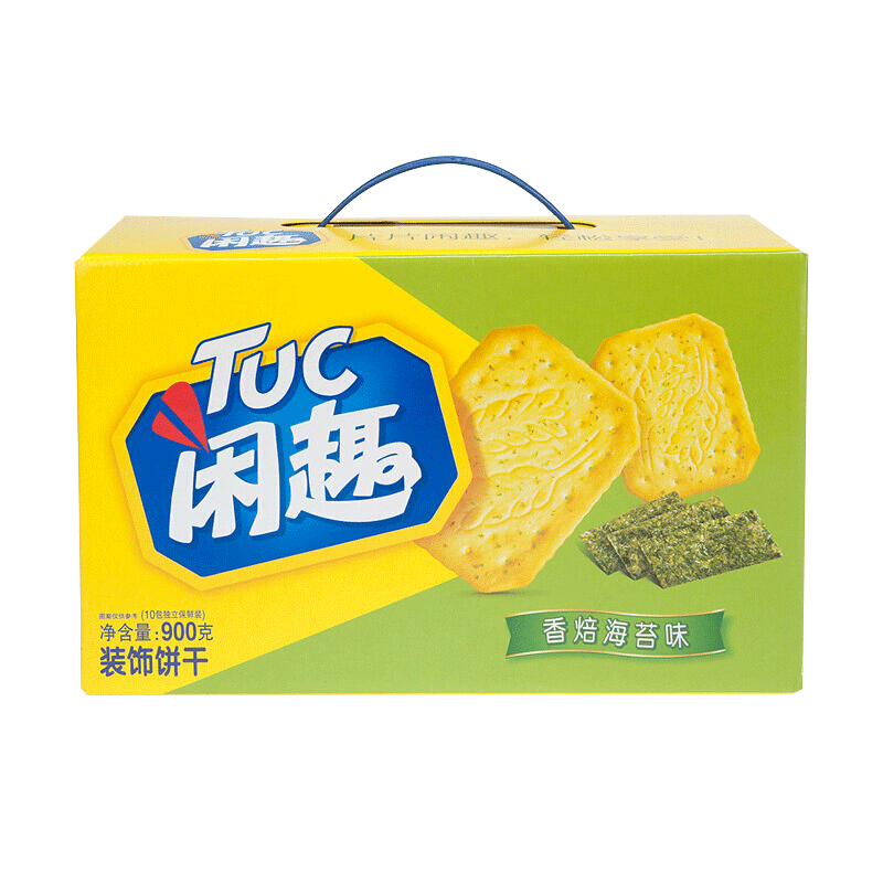 Tuc 闲趣 闲趣饼干 香焙海苔味 900g 礼盒装