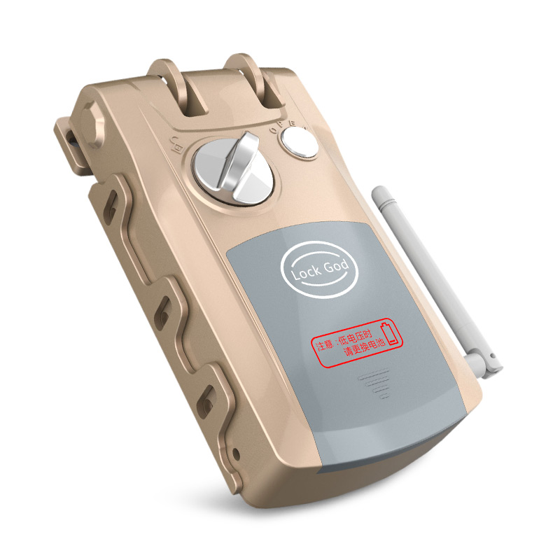 华星强遥控锁密码锁智能锁蓝牙门锁暗锁家用防盗锁大门锁手机app远程