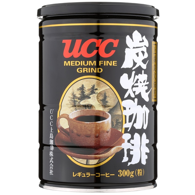 悠诗诗（UCC） 炭烧焙炒咖啡粉 300g 日本进口