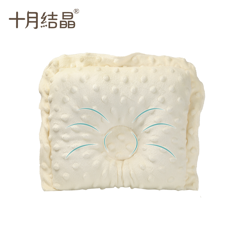 婴童枕芯-枕套十月结晶婴儿枕头定型初生婴儿枕头米黄评测结果不看后悔,质量真的差吗？
