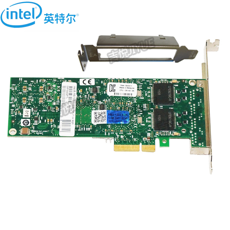 英特尔（Intel） EXPI9404PTL千兆网卡PRO/1000PT四口网卡EXPI9404PTLBLK服务器PCI