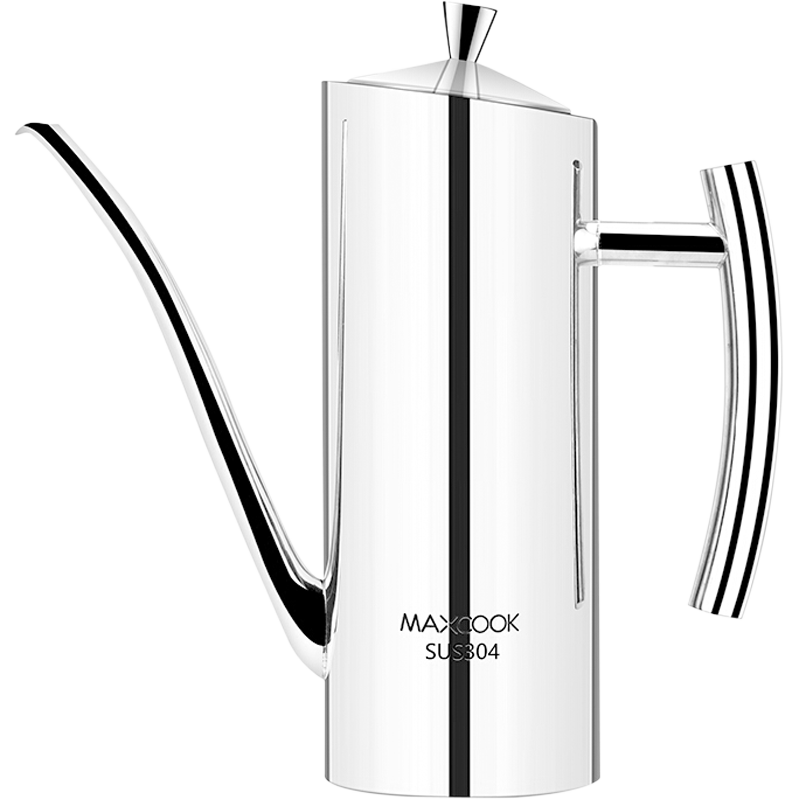 MAXCOOK 美厨 油壶304不锈钢油瓶 宽口700ml 大容量调料调味瓶  MCPJ641