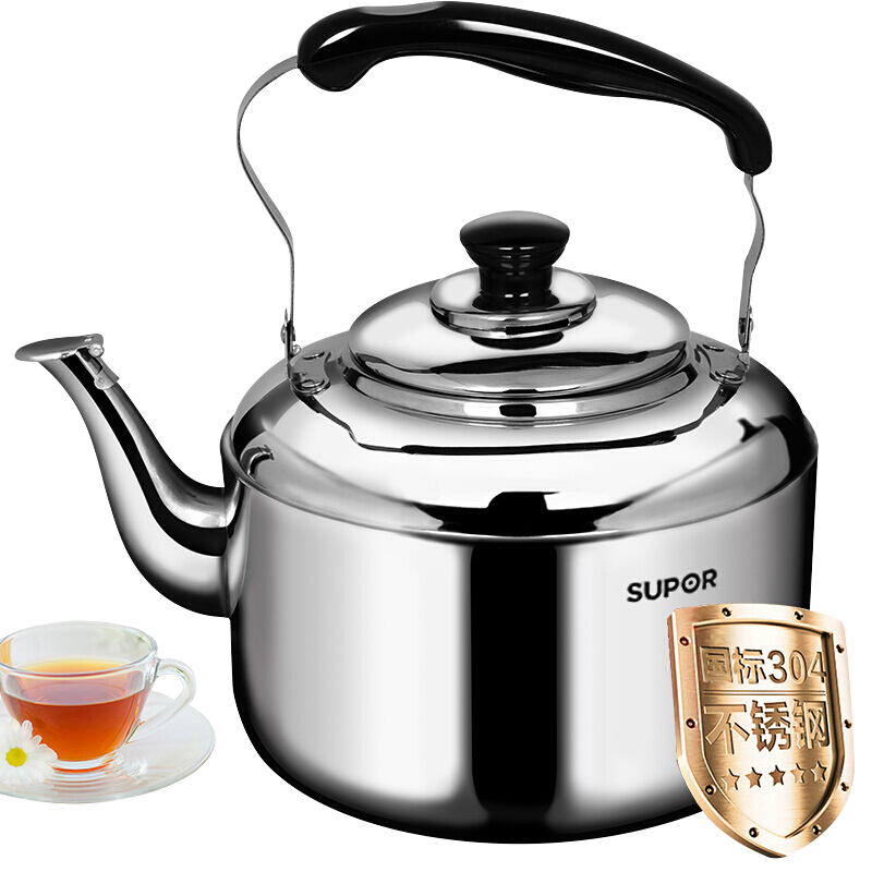 SUPOR烧水壶：稳定高性能，4升大容量