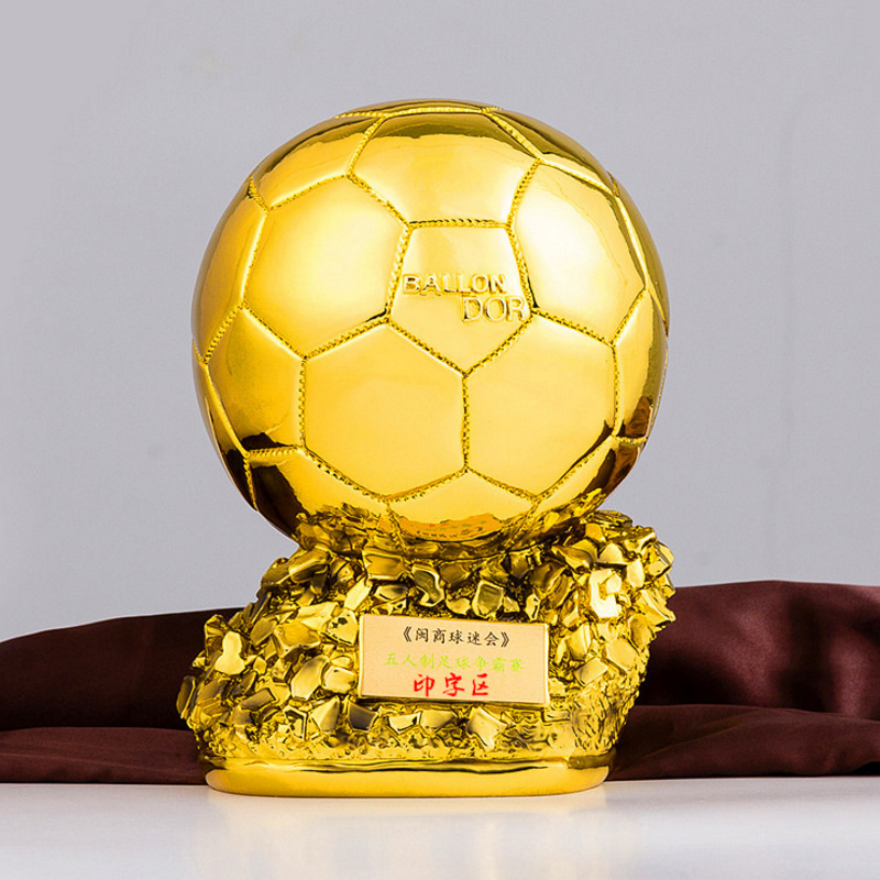 瑞普(reap) 瑞普世界杯足球奖杯金球奖杯mvp球员比赛奖杯球迷用品15