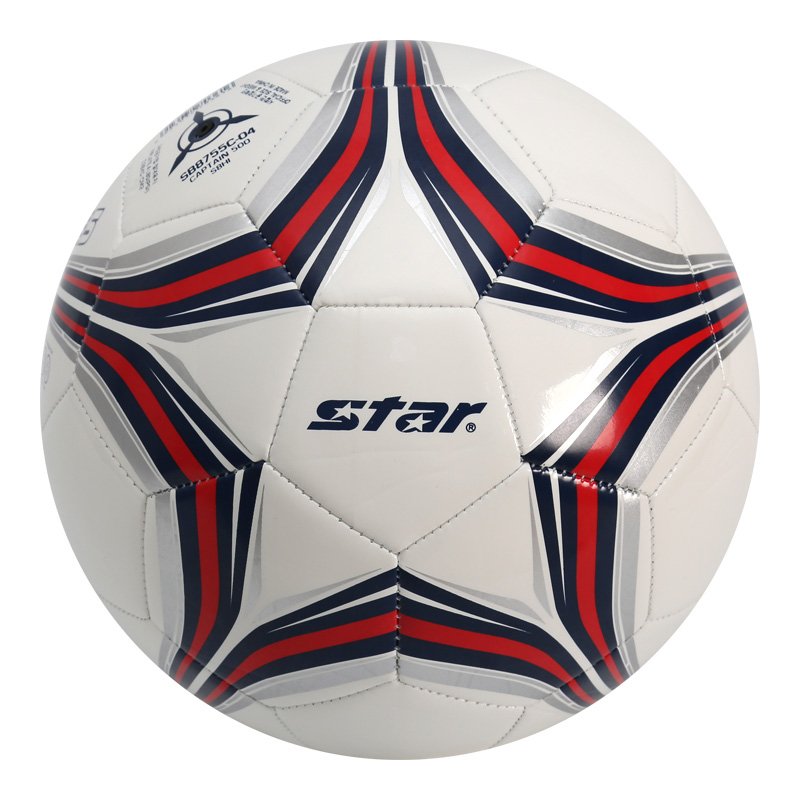 世达（star）SB8755C-04 成人耐磨5号足球学用训练教学比赛机缝足球