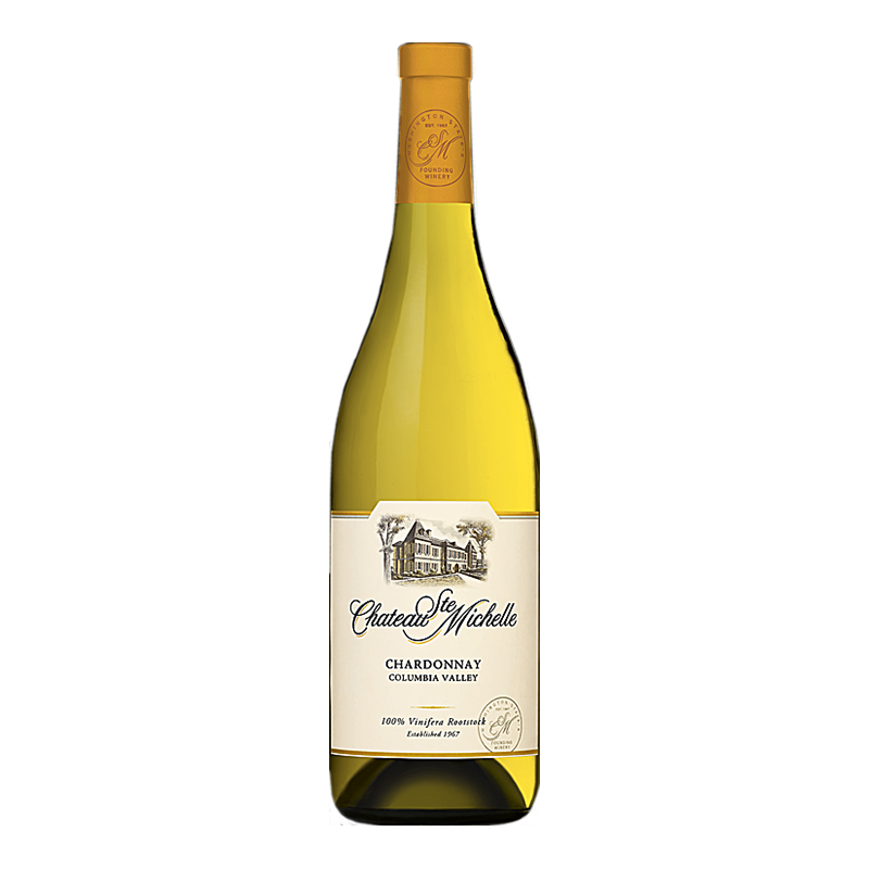 圣觅仙庄园（Chateau Ste.Michelle）美国进口哥伦比亚谷霞多丽干白葡萄酒 Chardonnay 2015年750ml*1瓶