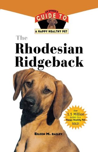 【预订】the rhodesian ridgeback: an owners