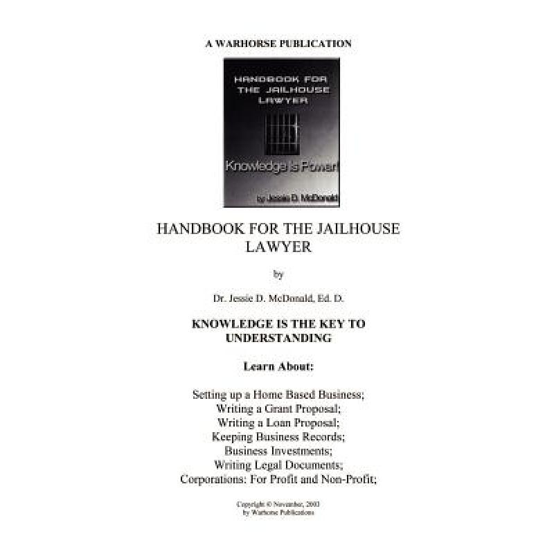 预订 Handbook for Jailhouse Lawyers
