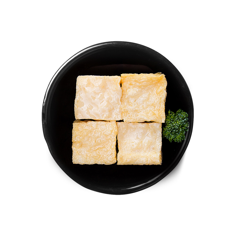 澳门豆捞 黄金鱼腐 火锅丸子 烧烤食材 鱼豆腐 8块装 100g
