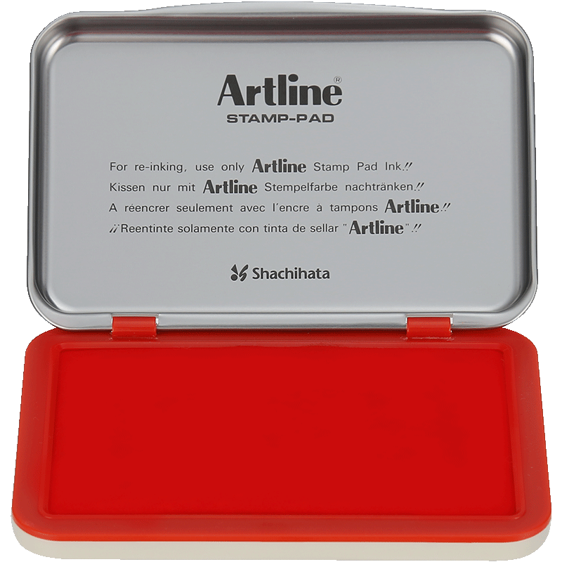 ���ڲ��������ƣ�Shachihata��Artline �칫�����ٸɿ���������ӡ��ӡ̨ӡ��ͨ��ӡ̨ 56*90mm ��ɫ EHJ-2