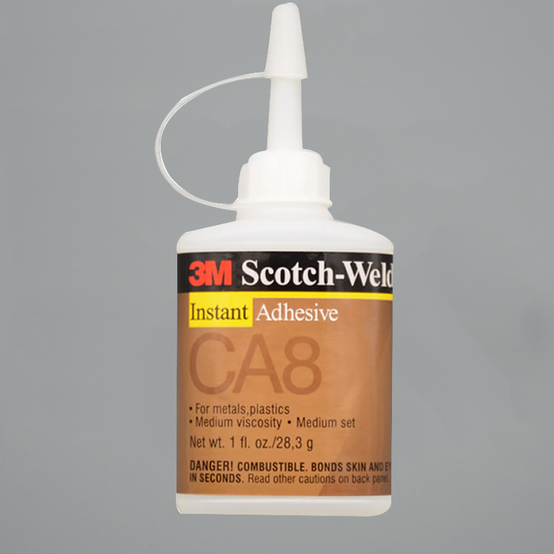 3M胶水CA8多功能胶车用金属塑料强力胶粘鞋胶防水补鞋胶水     28.3g/支 单支