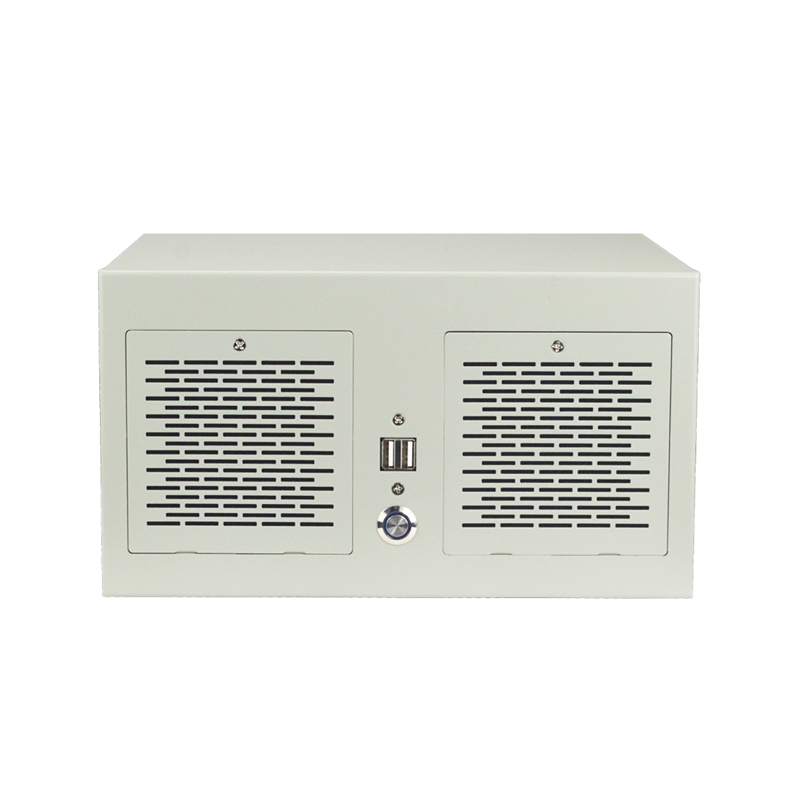 adipcom控端IPC-5506工控机酷睿3代服务器壁挂式工业电脑主机支持XP G2120双核/4G/1T