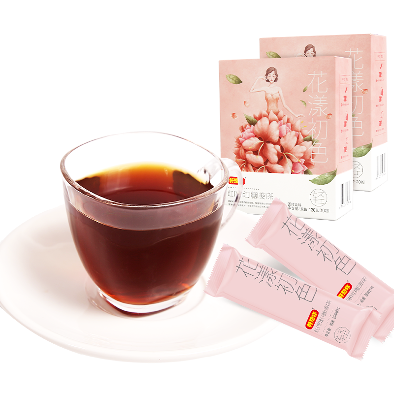 【京东旗舰】好想你 红糖红枣姜茶120g*2盒