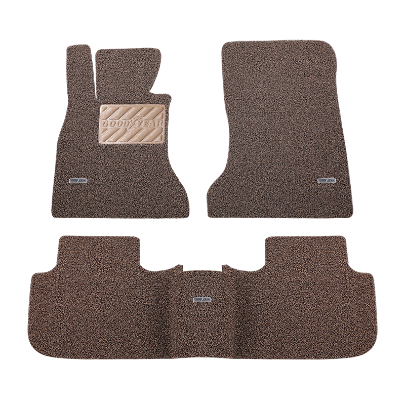 固特異 適用于北京現(xiàn)代腳墊領(lǐng)動名圖伊蘭特ix25途勝L勝達ix35汽車腳墊 金沙米色 悅動腳墊