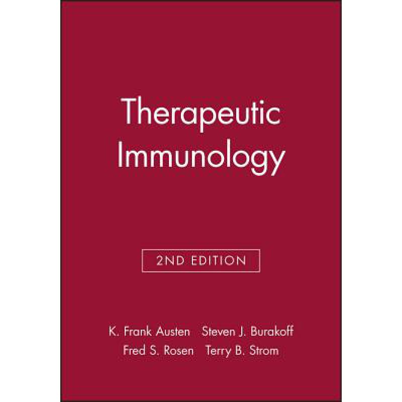 预订 Therapeutic Immunology 2E [Wiley医学]