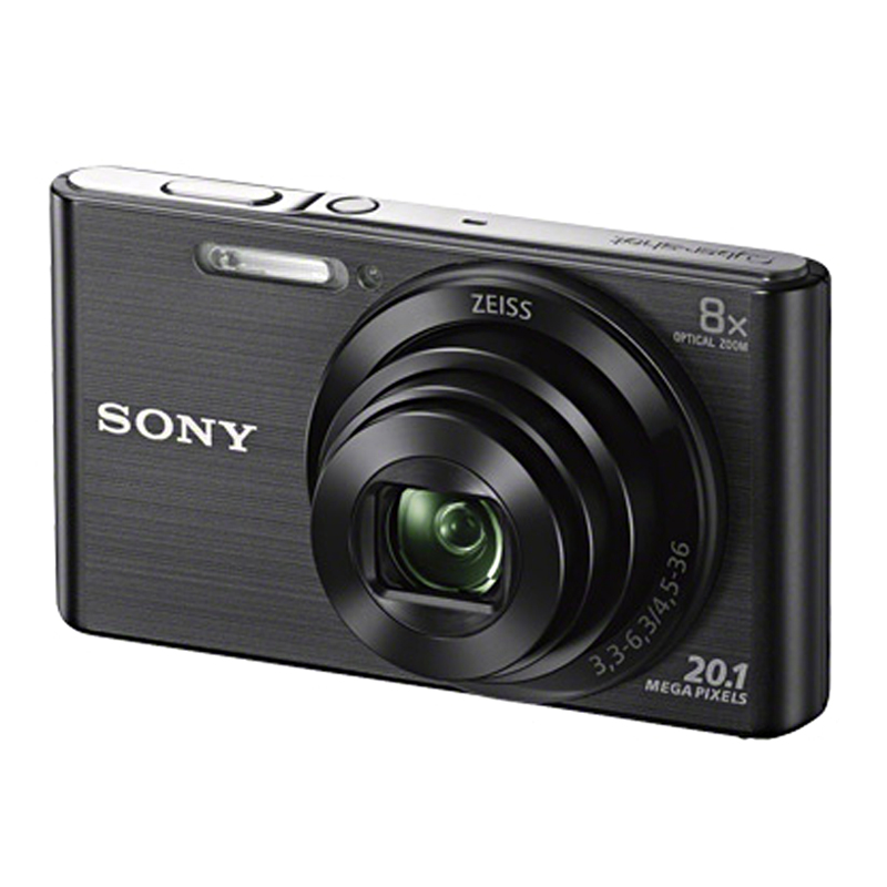 索尼（SONY）便携数码相机 卡片机 家用相机 DSC-W830黑色 套装1