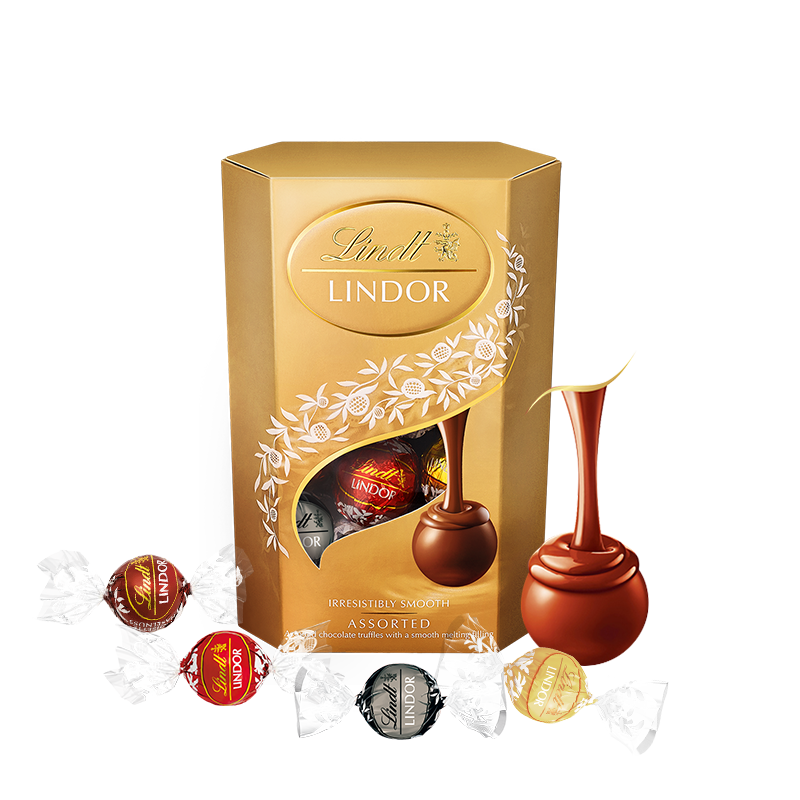 Lindt 瑞士莲 LINDOR软心 精选巧克力 混合口味 200g