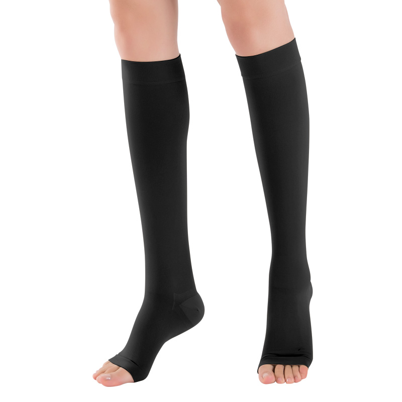 振德ZHENDE医用级治疗型静脉曲张袜二级中压短筒开口男女医疗弹力袜护小腿黑色M价格历史走势及销量趋势分析，建议选择时贴合个人需求