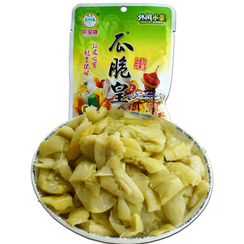 钦宝广西钦州特产 瓜脆皇(清爽味)50g钦宝瓜脆王腌黄瓜皮腌脆非那丽