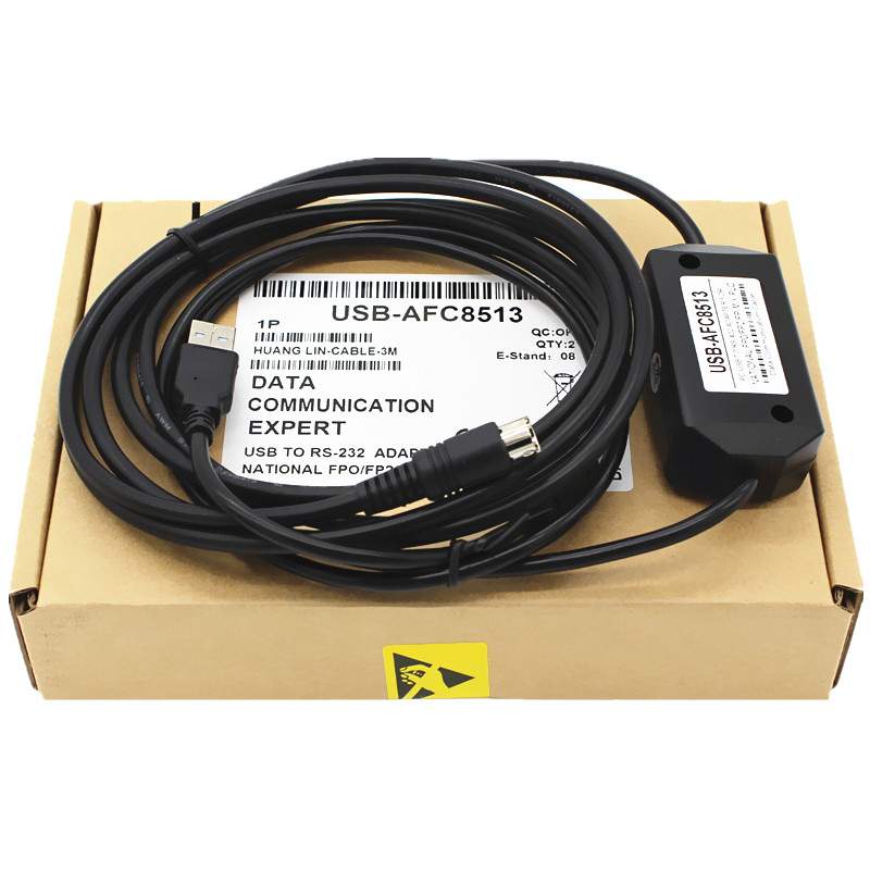 煌林 国产USB-AFC8513松下FP0/FP2/FPM/XPLC编程电缆通讯下载线3米