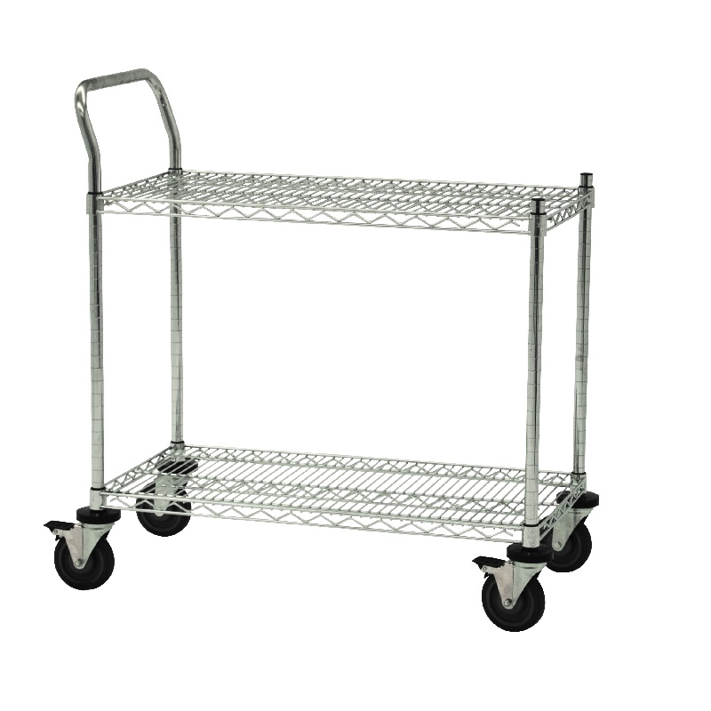 川井(welland)手推车 二层金属搬运车车间小拖车物料转运车周转车