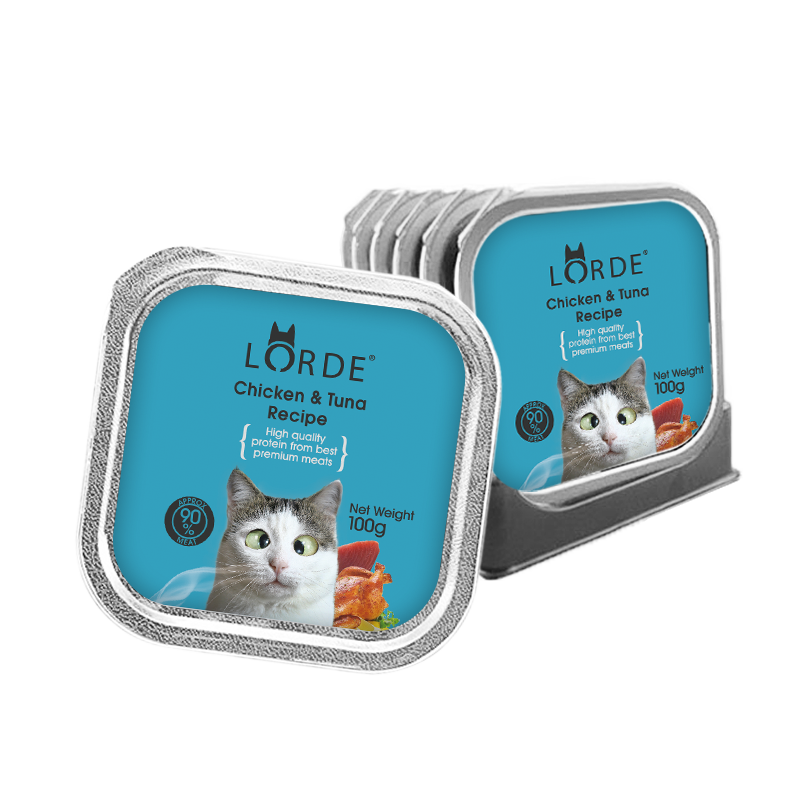 ���ڲ�����lorde�ﶵ è��ʳ��ͷè�伦������������ʳ��è��èʪ��Ӫ����ͷ ���Ƽ���3���Ͽ�ζ100g*18�� 73.9Ԫ