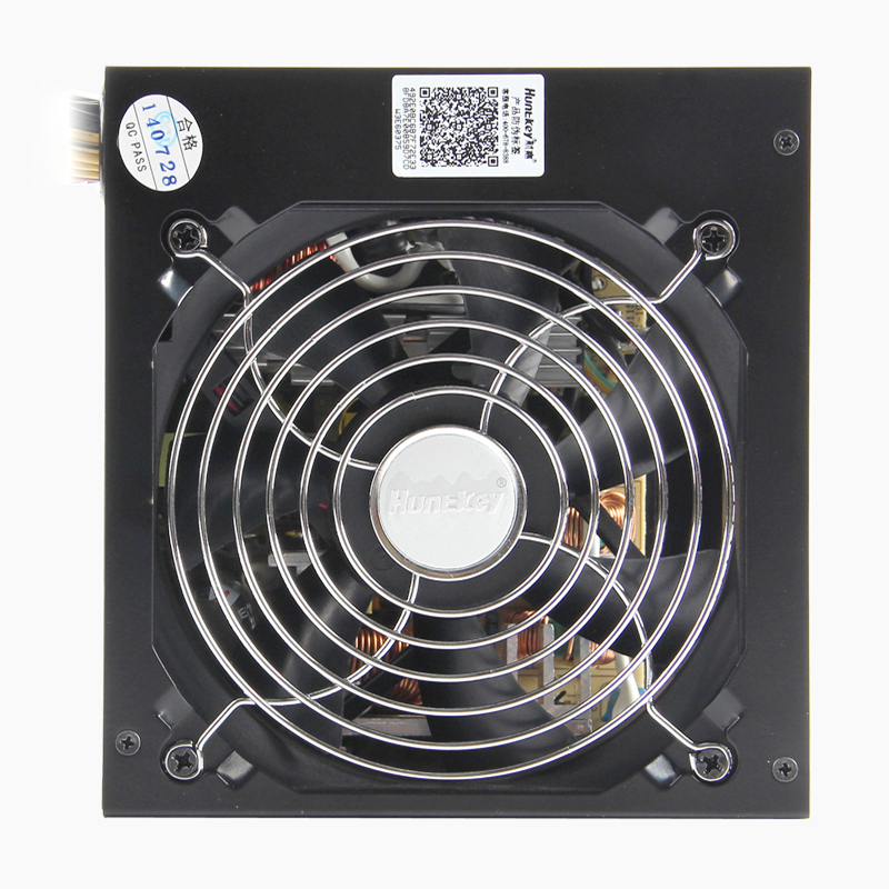 航嘉（Huntkey）JUMPER500S 额定500W 电脑电源(主动PFC/双管正激/温控风扇/宽幅电压/背部走线/三年质保)