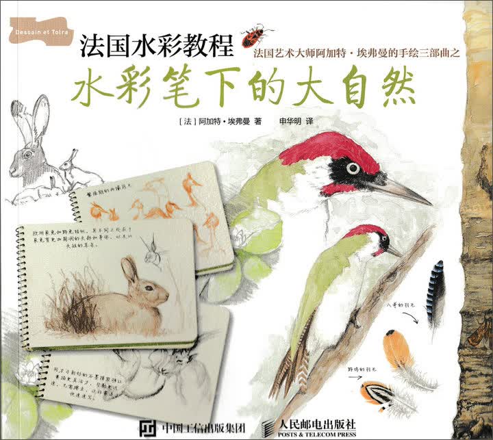 法国水彩教程 水彩笔下的大自然（绘客出品）