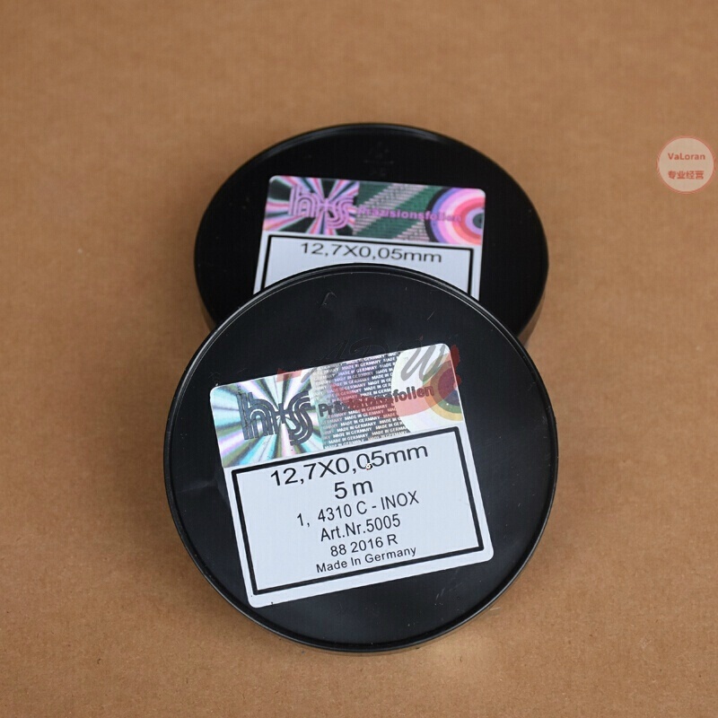 奕22 西德h s精密间隙片/不锈钢片/模具间隙垫片/12.7*0.005~1.