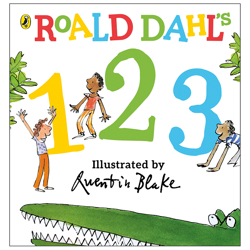 【现货】roald dahl 123罗尔德达尔的123儿童纸板图书