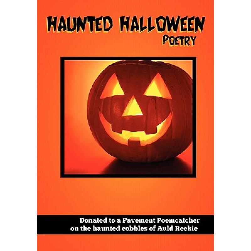 预订 haunted halloween poetry