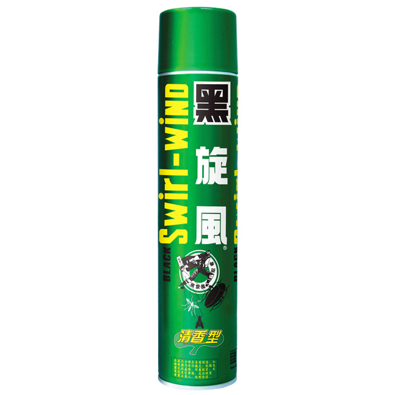 黑旋风 杀虫剂喷雾蟑螂X家用灭蟑螂苍蝇蚊子清香气雾剂700ml