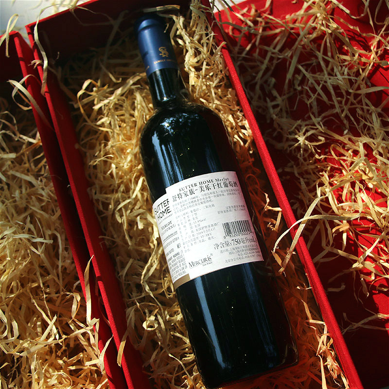 舒特家族美乐干红葡萄酒 美国原瓶进口红酒750ml新老款螺旋塞木塞随机发货