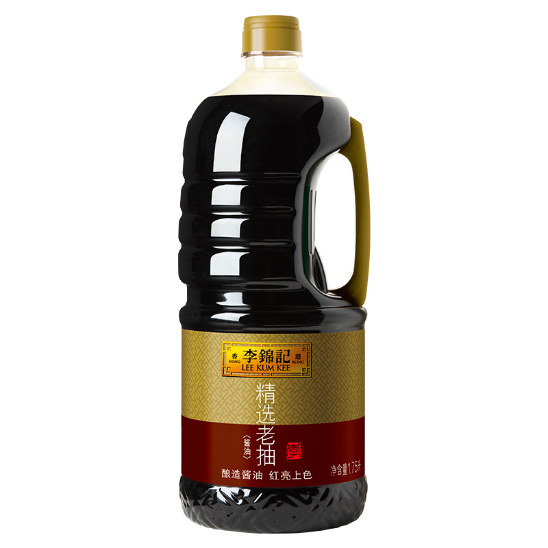 李锦记 精选老抽 红烧酱油上色特级酿造 1.75L